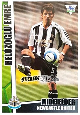 Sticker Belozoglu Emre - Premier Stars 2005-2006 n. 155 - Merlin