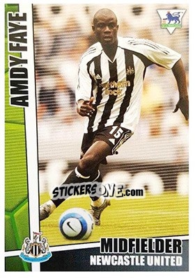 Sticker Amdy Faye - Premier Stars 2005-2006 n. 156 - Merlin