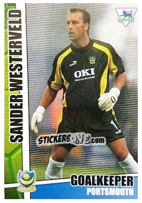 Sticker Sander Westerveld - Premier Stars 2005-2006 n. 159 - Merlin