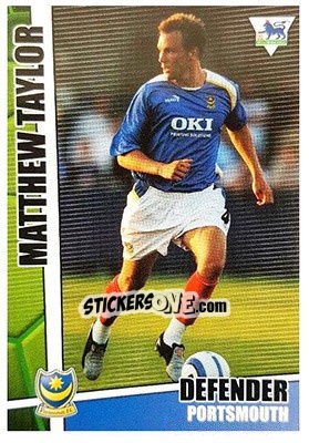 Sticker Matthew Taylor - Premier Stars 2005-2006 - Merlin