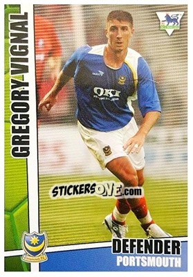 Cromo Gregory Vignal - Premier Stars 2005-2006 n. 163 - Merlin