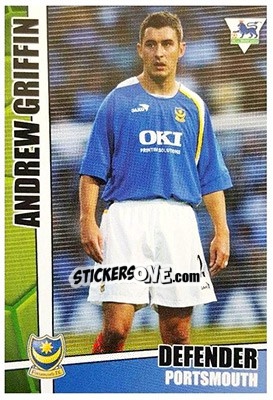 Sticker Andrew Griffin - Premier Stars 2005-2006 n. 164 - Merlin