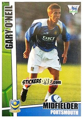 Sticker Gary O'Neil - Premier Stars 2005-2006 n. 165 - Merlin