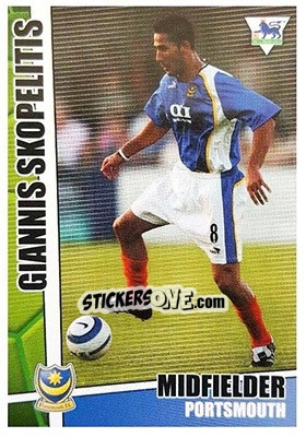 Sticker Giannis Skopelitis - Premier Stars 2005-2006 - Merlin