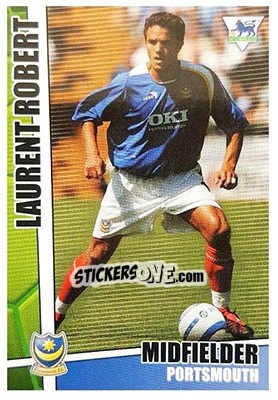 Sticker Laurent Robert - Premier Stars 2005-2006 n. 167 - Merlin