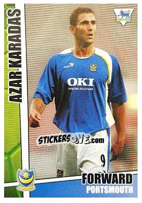 Sticker Azar Karadas - Premier Stars 2005-2006 n. 168 - Merlin
