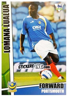 Sticker Lomana LuaLua - Premier Stars 2005-2006 n. 169 - Merlin