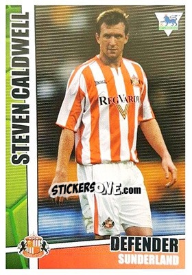 Sticker Steven Caldwell - Premier Stars 2005-2006 - Merlin