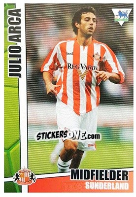 Sticker Julio Arca - Premier Stars 2005-2006 n. 177 - Merlin