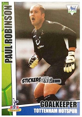 Sticker Paul Robinson - Premier Stars 2005-2006 - Merlin