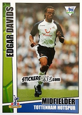 Sticker Edgar Davids - Premier Stars 2005-2006 n. 185 - Merlin