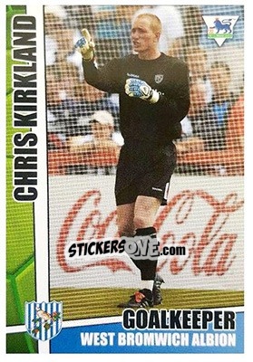 Sticker Chris Kirkland - Premier Stars 2005-2006 n. 192 - Merlin