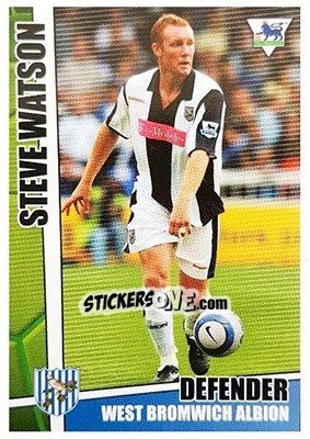 Sticker Steve Watson - Premier Stars 2005-2006 n. 197 - Merlin