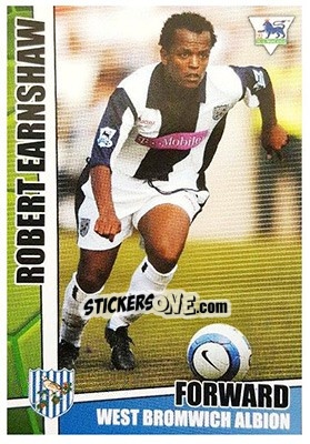 Sticker Robert Earnshaw - Premier Stars 2005-2006 n. 200 - Merlin