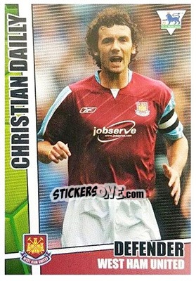 Sticker Christian Dailly - Premier Stars 2005-2006 n. 204 - Merlin