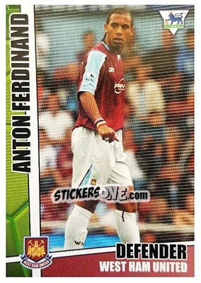 Sticker Anton Ferdinand - Premier Stars 2005-2006 n. 205 - Merlin