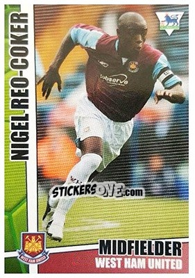 Sticker Nigel Reo-Coker - Premier Stars 2005-2006 - Merlin