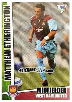 Sticker Matthew Etherington - Premier Stars 2005-2006 n. 210 - Merlin