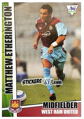 Cromo Matthew Etherington - Premier Stars 2005-2006 - Merlin