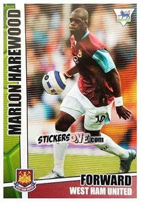 Figurina Marlon Harewood - Premier Stars 2005-2006 - Merlin