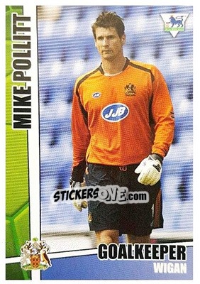 Sticker Mike Pollitt - Premier Stars 2005-2006 n. 214 - Merlin