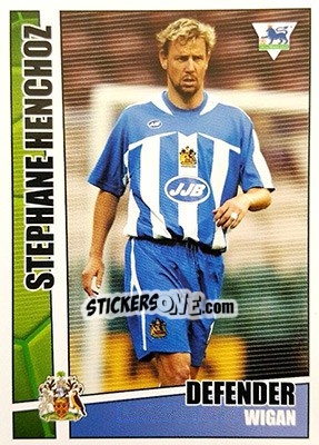Cromo Stephane Henchoz - Premier Stars 2005-2006 - Merlin