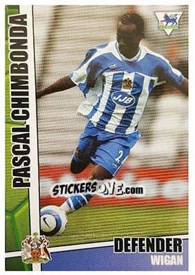 Sticker Pascal Chimbonda - Premier Stars 2005-2006 n. 218 - Merlin