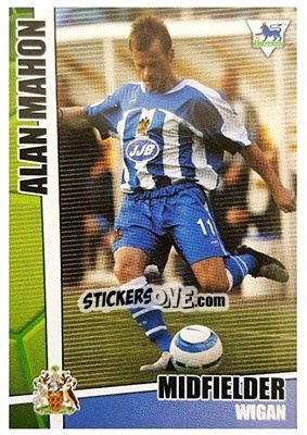 Sticker Alan Mahon - Premier Stars 2005-2006 - Merlin