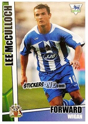 Sticker Lee McCulloch - Premier Stars 2005-2006 - Merlin