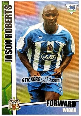 Sticker Jason Roberts - Premier Stars 2005-2006 n. 223 - Merlin