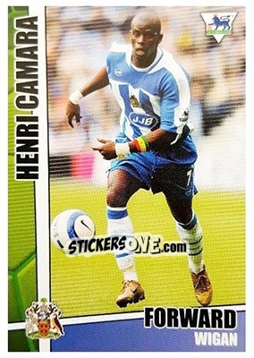 Cromo Henri Camara - Premier Stars 2005-2006 - Merlin