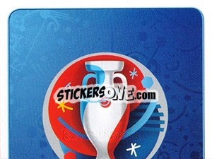 Sticker Official Logo - UEFA Euro France 2016 n. 1 - Panini