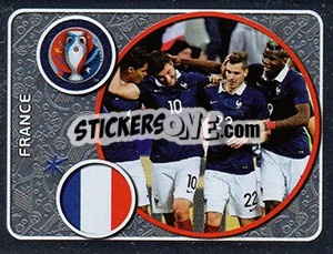Sticker Team Photo - UEFA Euro France 2016 n. 9 - Panini
