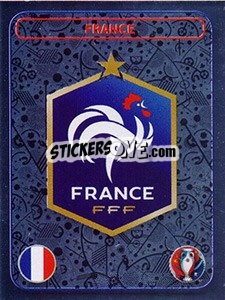 Sticker Badge - UEFA Euro France 2016 n. 10 - Panini
