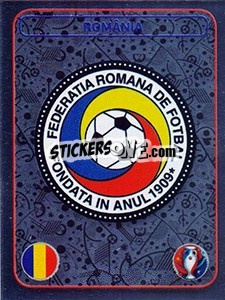 Cromo Badge - UEFA Euro France 2016 - Panini