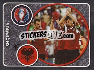 Sticker Team Photo - UEFA Euro France 2016 n. 13 - Panini
