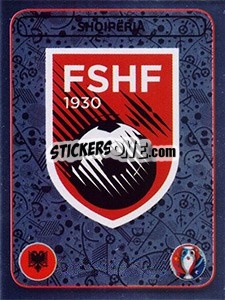 Sticker Badge - UEFA Euro France 2016 - Panini