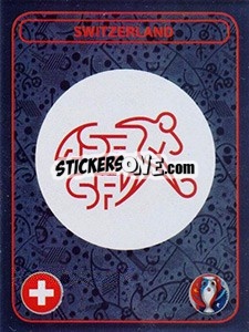 Sticker Badge - UEFA Euro France 2016 n. 16 - Panini