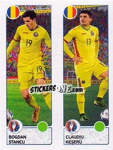 Sticker Bogdan Stancu / Claudiu Keserü - UEFA Euro France 2016 n. 48 - Panini