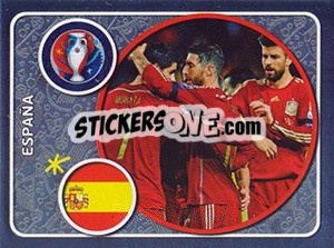 Sticker Team Photo - UEFA Euro France 2016 n. 345 - Panini