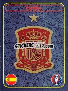 Sticker Badge - UEFA Euro France 2016 - Panini