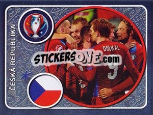 Sticker Team Photo - UEFA Euro France 2016 n. 347 - Panini