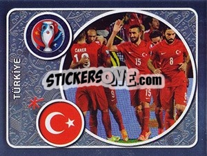 Sticker Team Photo - UEFA Euro France 2016 n. 349 - Panini