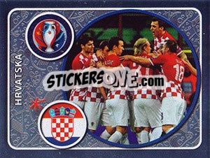 Sticker Team Photo - UEFA Euro France 2016 - Panini