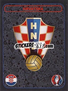 Sticker Badge - UEFA Euro France 2016 n. 352 - Panini