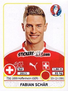 Sticker Fabian Schär