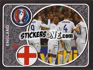 Sticker Team Photo - UEFA Euro France 2016 n. 121 - Panini