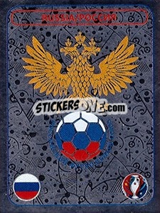 Sticker Badge - UEFA Euro France 2016 n. 124 - Panini
