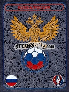 Sticker Badge - UEFA Euro France 2016 - Panini