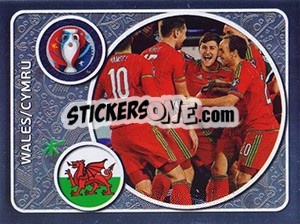 Sticker Team Photo - UEFA Euro France 2016 n. 125 - Panini